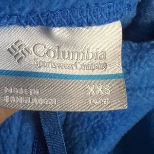 Boys Columbia fleece jacket